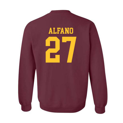 Arizona State - NCAA Men's Ice Hockey : Sam Alfano - Classic Shersey Crewneck Sweatshirt-1