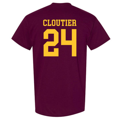 Arizona State - NCAA Men's Ice Hockey : Justin Cloutier - Classic Shersey T-Shirt-1