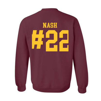 Arizona State - NCAA Men's Ice Hockey : Ty Nash - Classic Shersey Crewneck Sweatshirt-1