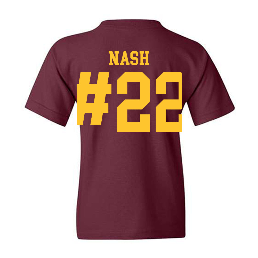 Arizona State - NCAA Men's Ice Hockey : Ty Nash - Classic Shersey Youth T-Shirt-1