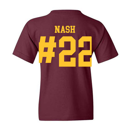 Arizona State - NCAA Men's Ice Hockey : Ty Nash - Classic Shersey Youth T-Shirt-1