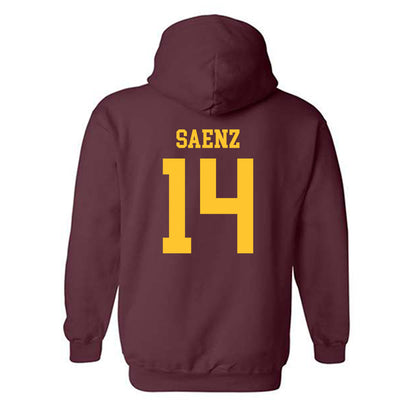 Arizona State - NCAA Softball : Sydney Saenz - Classic Shersey Hooded Sweatshirt-1