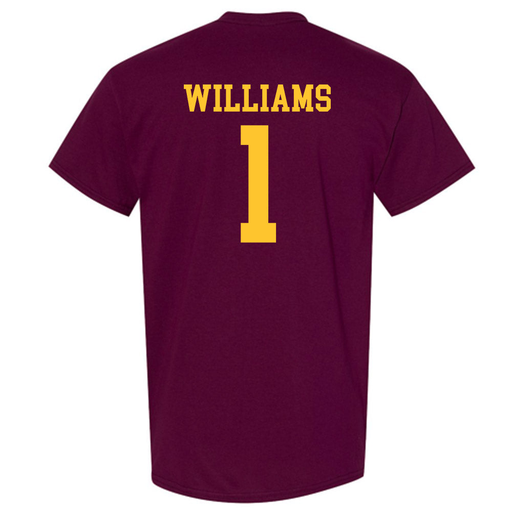 Arizona State - NCAA Women's Basketball : Amaya Williams - Classic Shersey T-Shirt-1