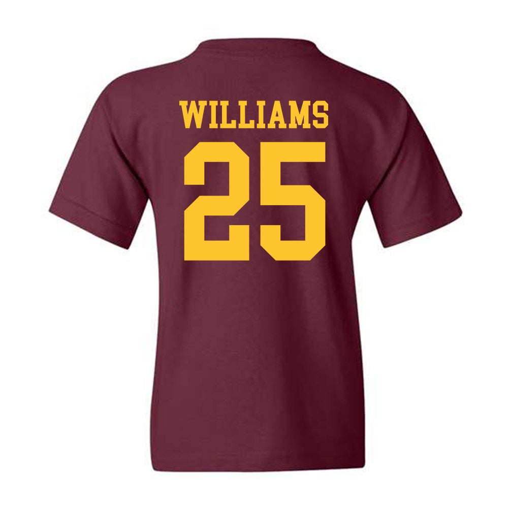 Arizona State - NCAA Men's Basketball : Jordan Williams - Classic Shersey Youth T-Shirt