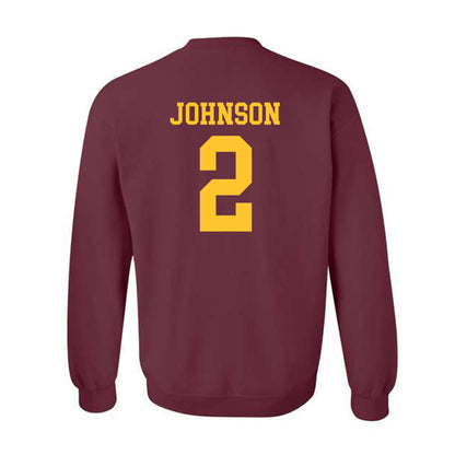 Arizona State - NCAA Men's Basketball : Anthony Johnson - Classic Shersey Crewneck Sweatshirt-1