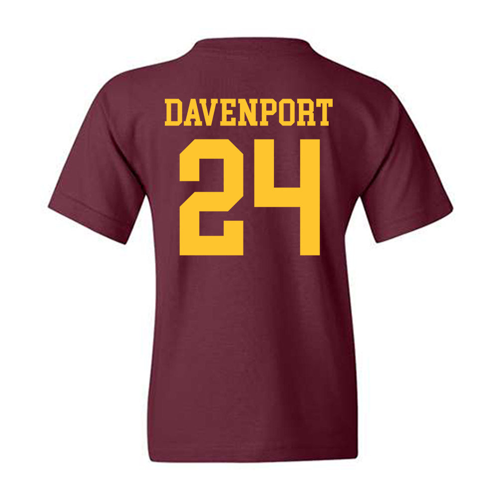 Arizona State - NCAA Women's Basketball : Deborah Davenport - Classic Shersey Youth T-Shirt-1
