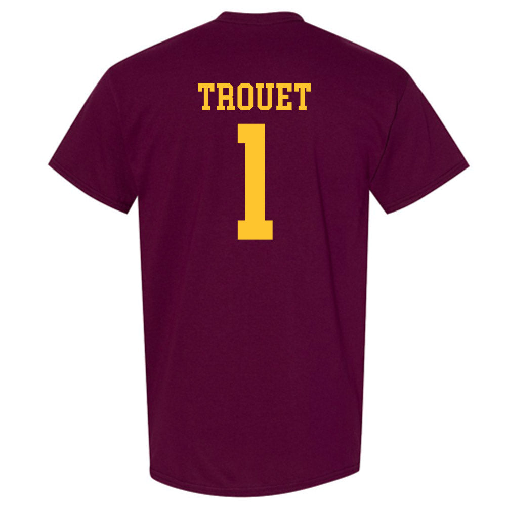 Arizona State - NCAA Men's Basketball : Santiago Trouet - Classic Shersey T-Shirt-1