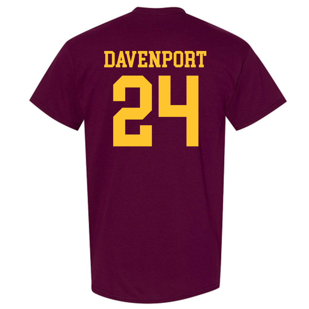 Arizona State - NCAA Women's Basketball : Deborah Davenport - Classic Shersey T-Shirt-1