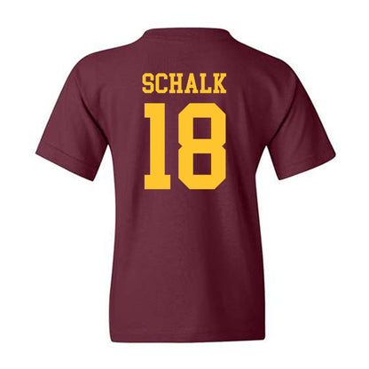 Arizona State - NCAA Women's Volleyball : Maeva Schalk - Classic Shersey Youth T-Shirt-1