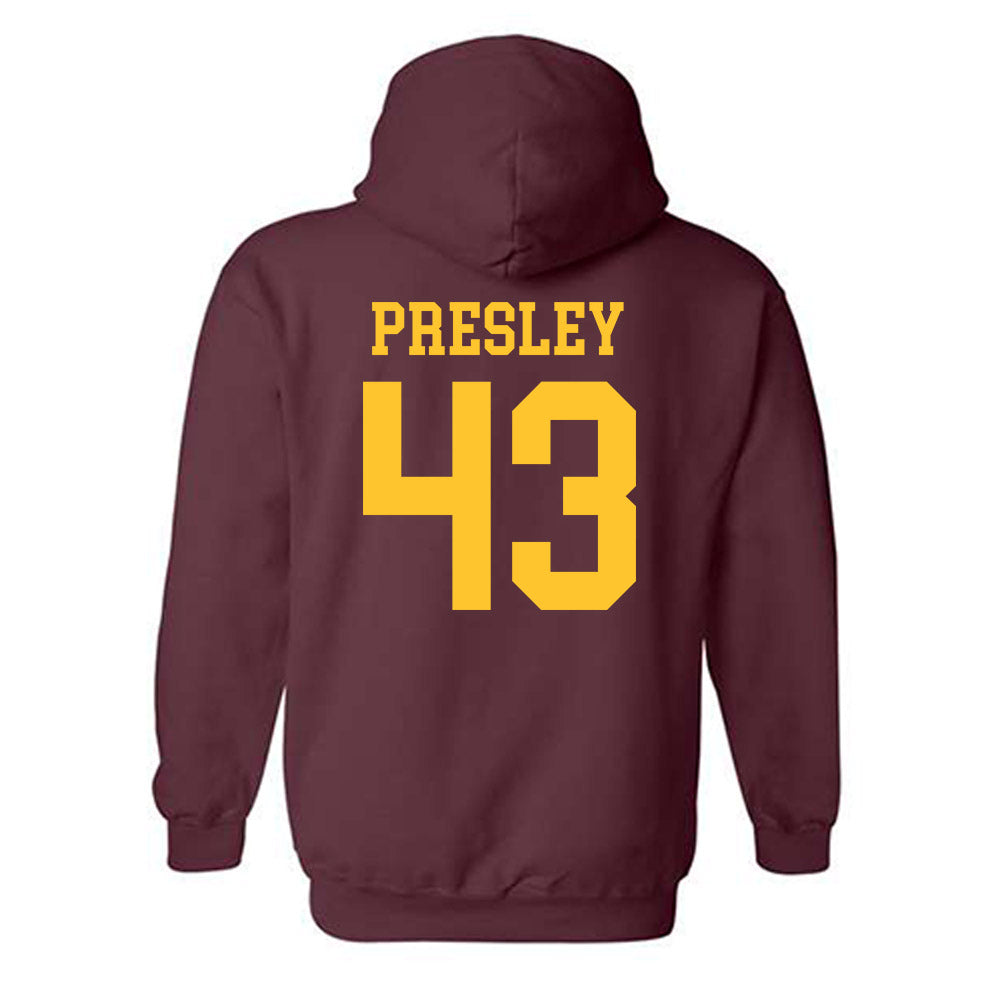 Arizona State - NCAA Women's Volleyball : Kiylah Presley - Classic Shersey Hooded Sweatshirt-1