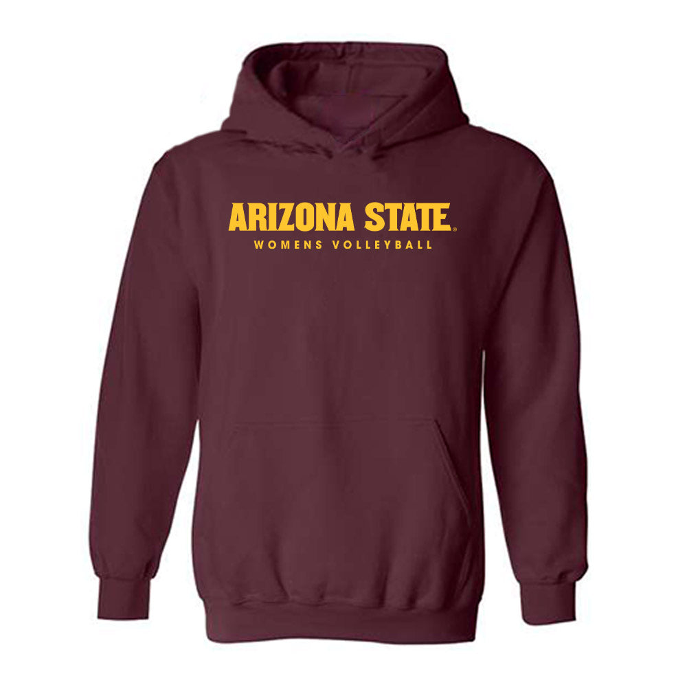 Arizona State - NCAA Women's Volleyball : Kiylah Presley - Classic Shersey Hooded Sweatshirt-0