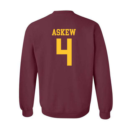 Arizona State - NCAA Beach Volleyball : Annalyse Askew - Sports Shersey Crewneck Sweatshirt