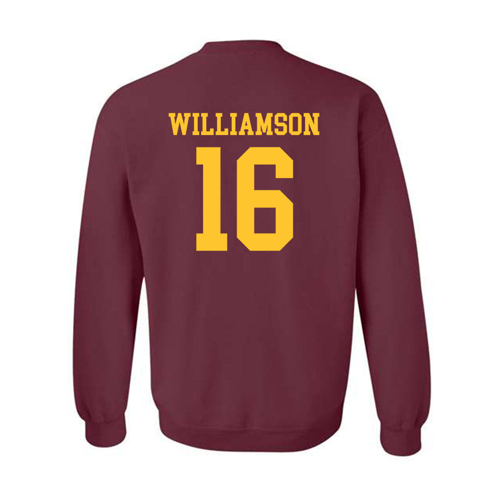 Arizona State - NCAA Beach Volleyball : Ava Williamson - Sports Shersey Crewneck Sweatshirt