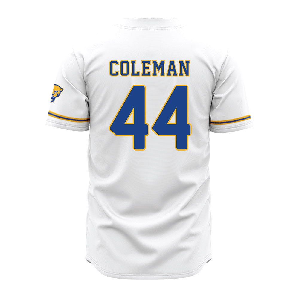 Pittsburgh - NCAA Baseball : Aidan Coleman - White Jersey