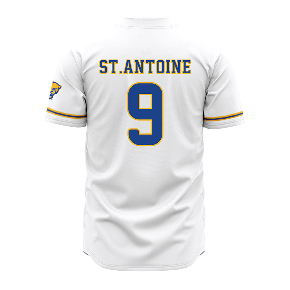 Pittsburgh - NCAA Baseball : Jonah St.antoine - White Jersey