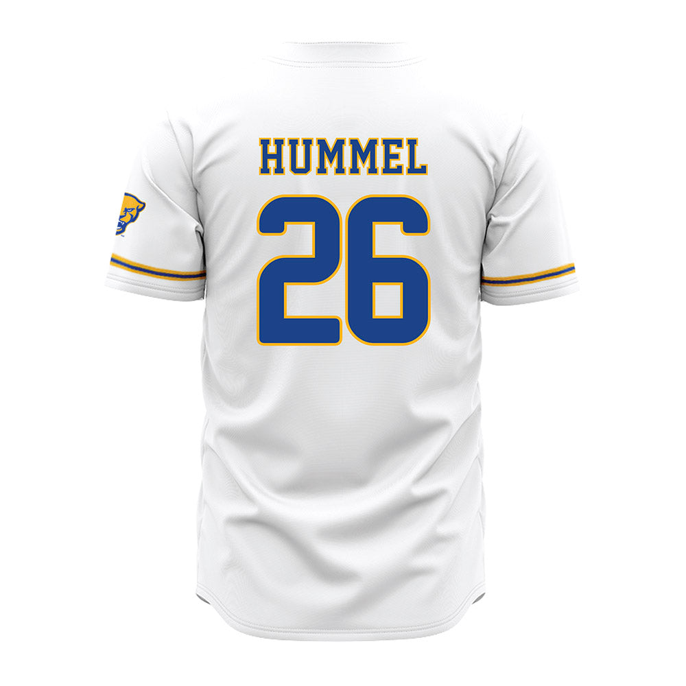 Pittsburgh - NCAA Baseball : Will Hummel - White Jersey