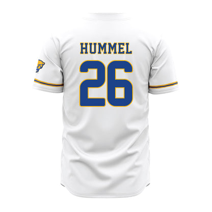 Pittsburgh - NCAA Baseball : Will Hummel - White Jersey