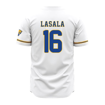 Pittsburgh - NCAA Baseball : Anthony LaSala - White Jersey