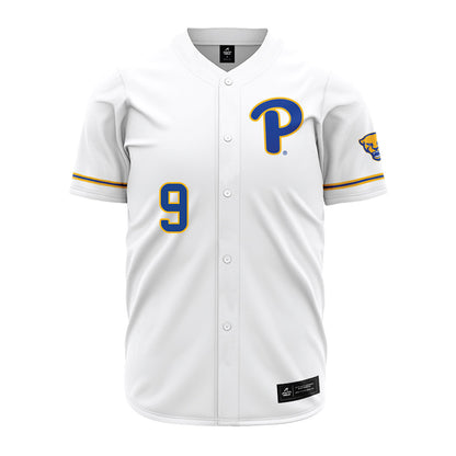 Pittsburgh - NCAA Baseball : Aidan McAskie - White Jersey-0