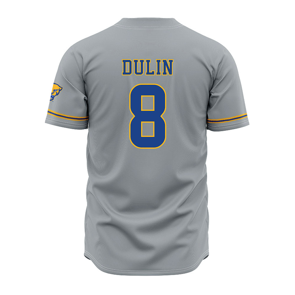 Pittsburgh - NCAA Baseball : Caden Dulin - Grey Jersey