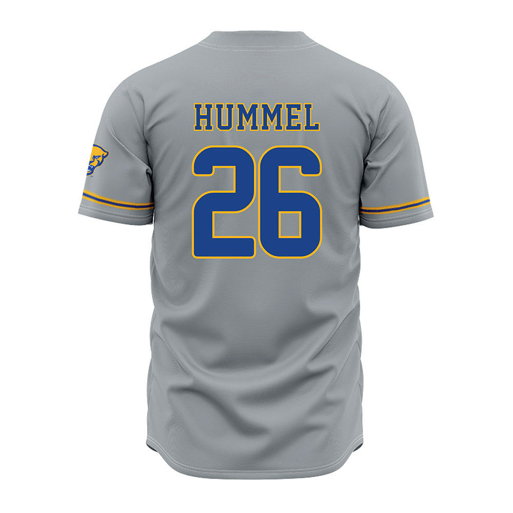 Pittsburgh - NCAA Baseball : Will Hummel - Grey Jersey