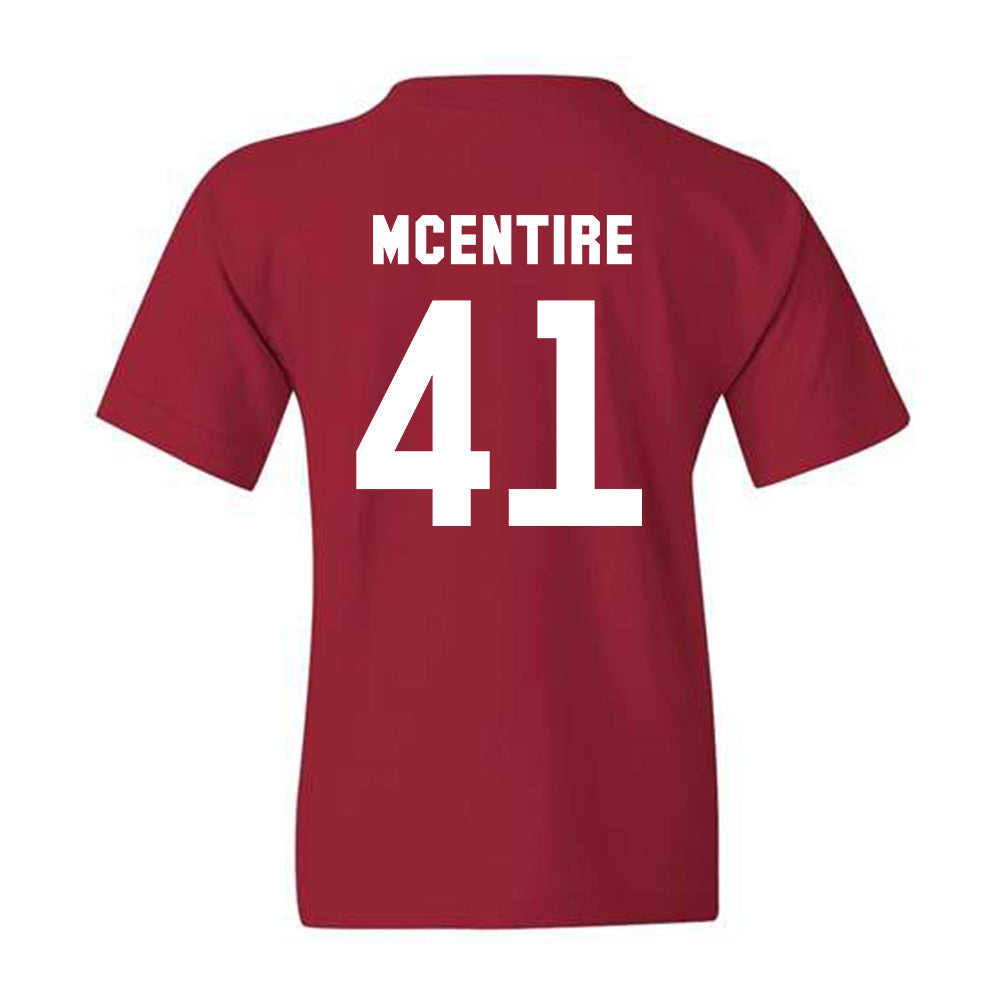 Arkansas - NCAA Baseball : Will McEntire - Classic Shersey Youth T-Shirt