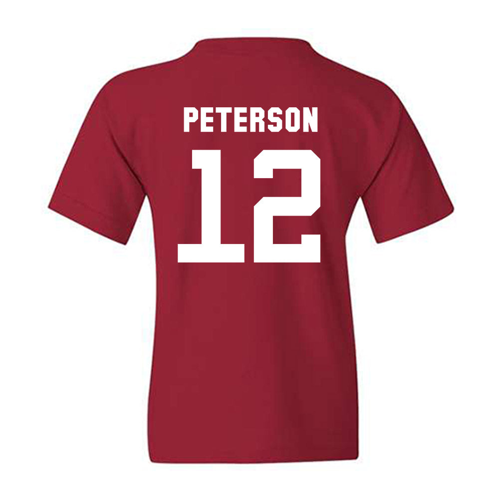 Arkansas - NCAA Baseball : Elliott Peterson - Classic Shersey Youth T-Shirt-1