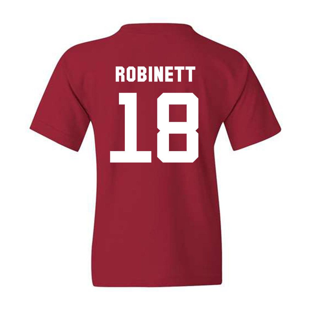 Arkansas - NCAA Baseball : Reese Robinett - Classic Shersey Youth T-Shirt