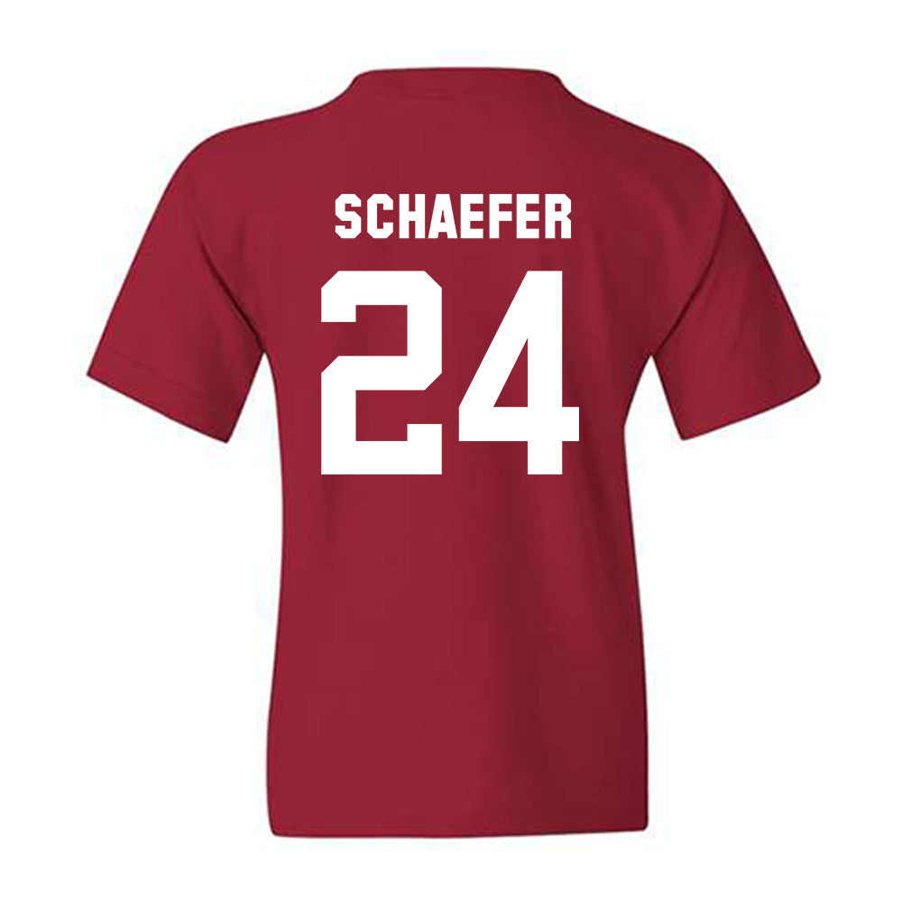 Arkansas - NCAA Baseball : Landon Schaefer - Classic Shersey Youth T-Shirt-1