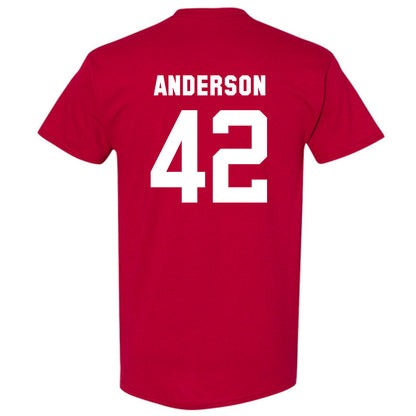 Arkansas - NCAA Baseball : Michael Anderson - Classic Shersey T-Shirt-1