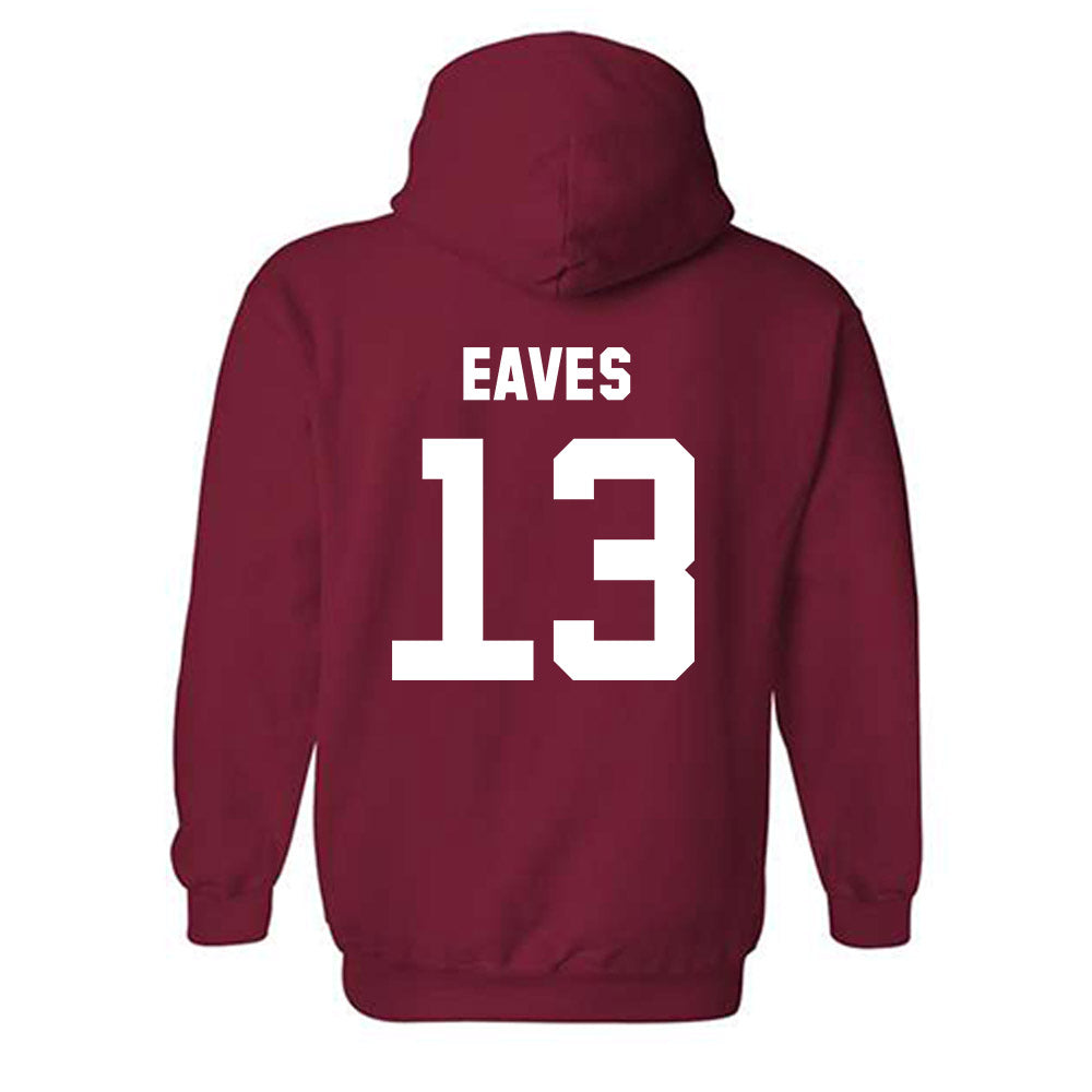 Arkansas - NCAA Baseball : Steele Eaves - Classic Shersey Hooded Sweatshirt-1