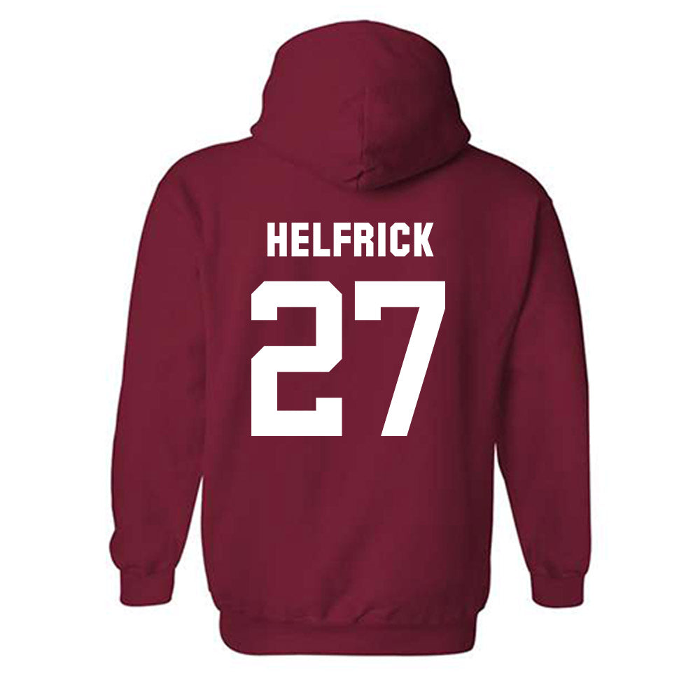 Arkansas - NCAA Baseball : Ryder Helfrick - Classic Shersey Hooded Sweatshirt