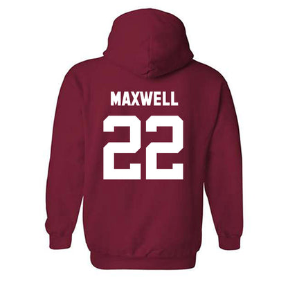 Arkansas - NCAA Baseball : Logan Maxwell - Classic Shersey Hooded Sweatshirt-1