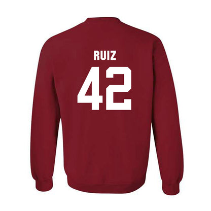 Arkansas - NCAA Baseball : Damian Ruiz - Classic Shersey Crewneck Sweatshirt-1