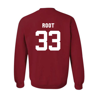 Arkansas - NCAA Baseball : Zach Root - Classic Shersey Crewneck Sweatshirt-1