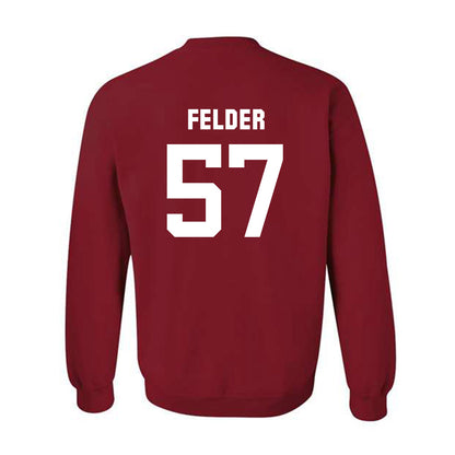 Arkansas - NCAA Baseball : Ross Felder - Classic Shersey Crewneck Sweatshirt-1