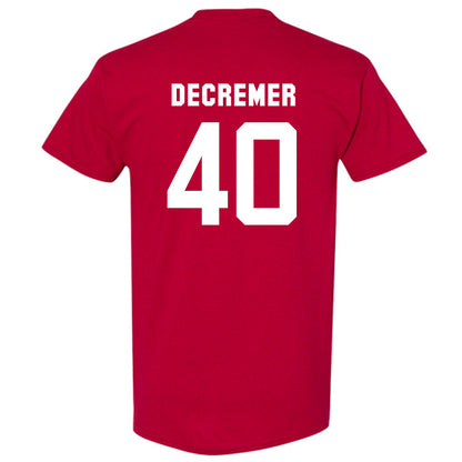 Arkansas - NCAA Baseball : James DeCremer - Classic Shersey T-Shirt-1