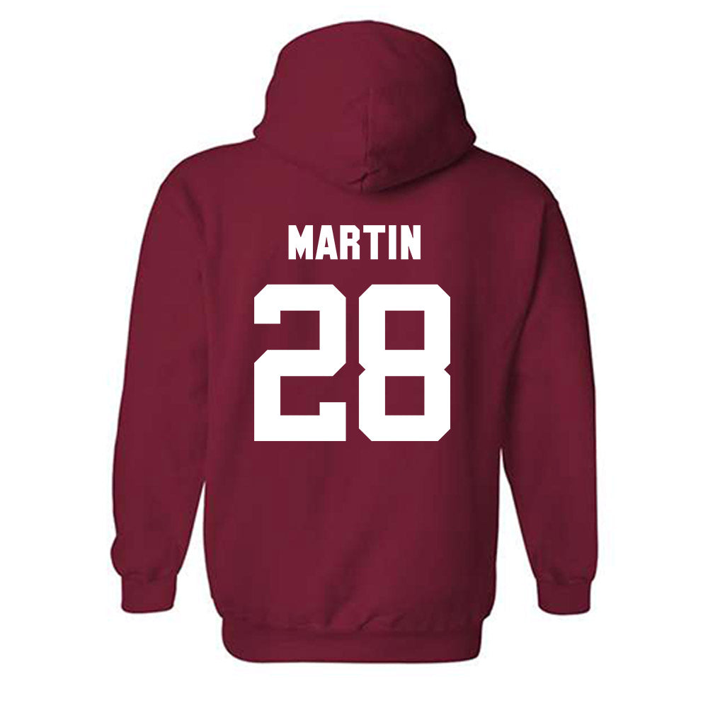 Arkansas - NCAA Baseball : Jordan Martin - Classic Shersey Hooded Sweatshirt-1
