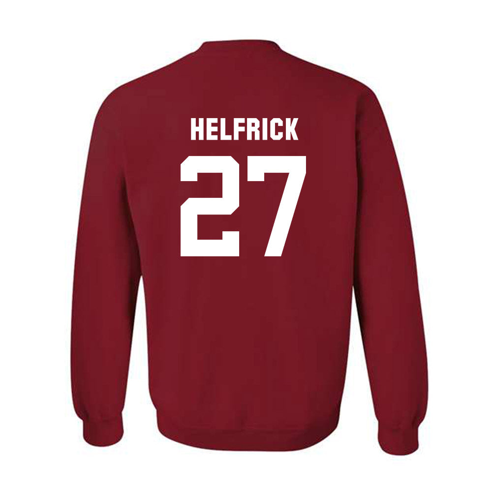 Arkansas - NCAA Baseball : Ryder Helfrick - Classic Shersey Crewneck Sweatshirt
