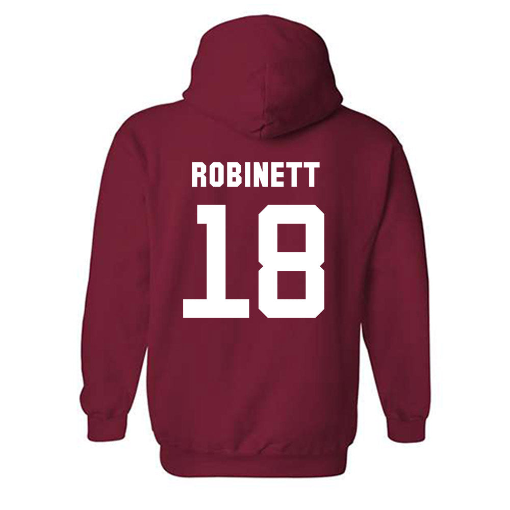 Arkansas - NCAA Baseball : Reese Robinett - Classic Shersey Hooded Sweatshirt