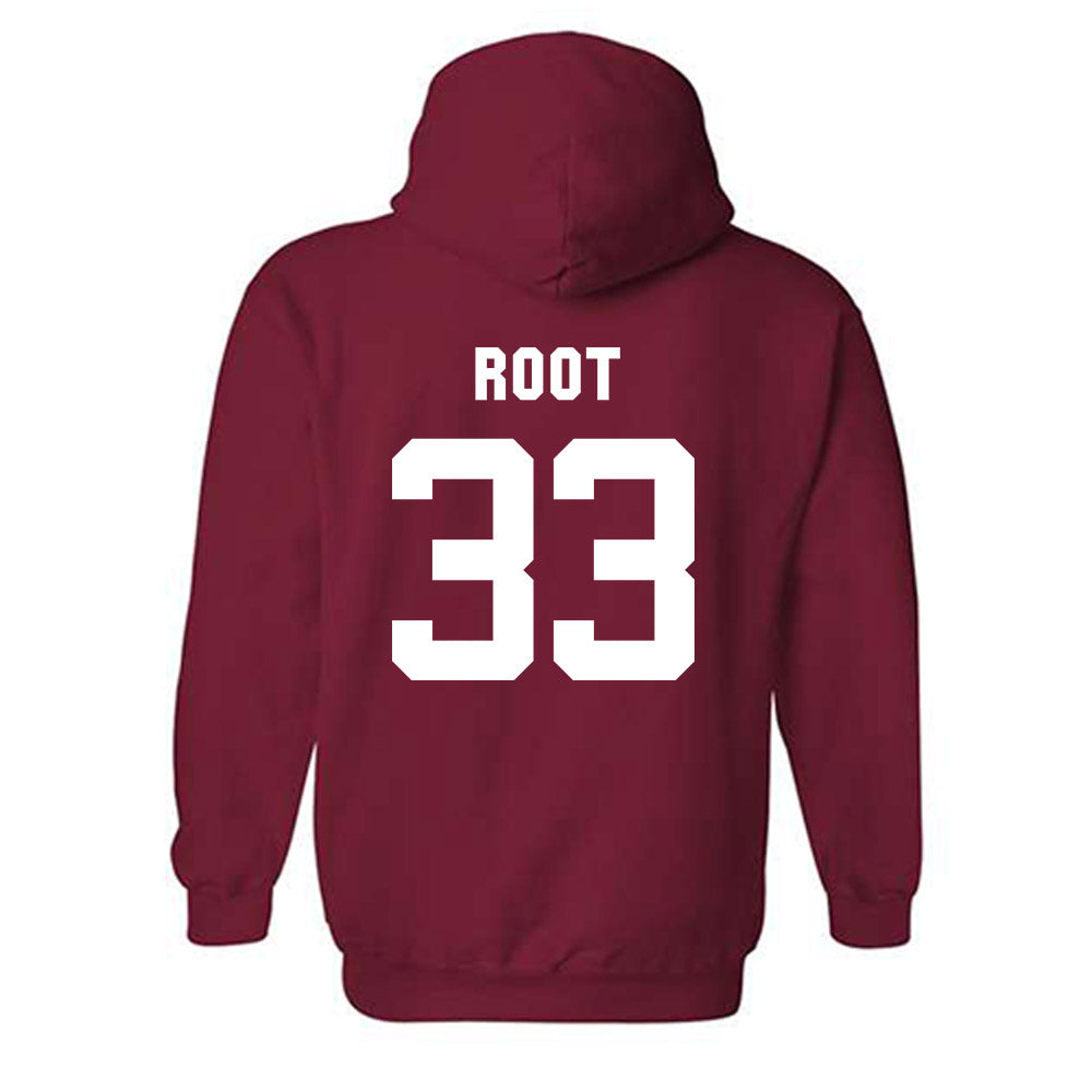 Arkansas - NCAA Baseball : Zach Root - Classic Shersey Hooded Sweatshirt-1