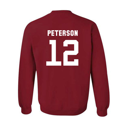 Arkansas - NCAA Baseball : Elliott Peterson - Classic Shersey Crewneck Sweatshirt-1
