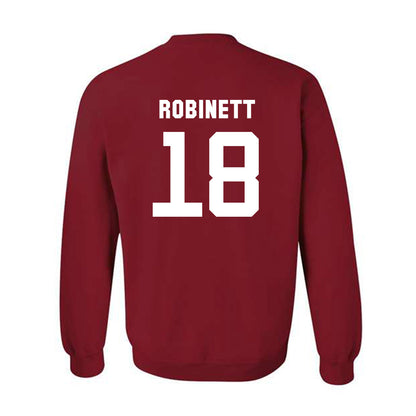 Arkansas - NCAA Baseball : Reese Robinett - Classic Shersey Crewneck Sweatshirt