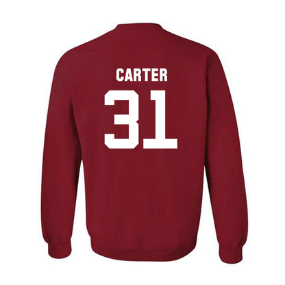 Arkansas - NCAA Baseball : Dylan Carter - Classic Shersey Crewneck Sweatshirt