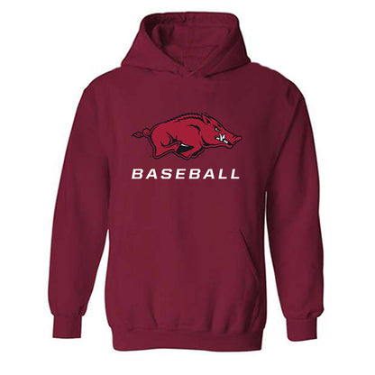 Arkansas - NCAA Baseball : Justin Thomas jr - Classic Shersey Hooded Sweatshirt