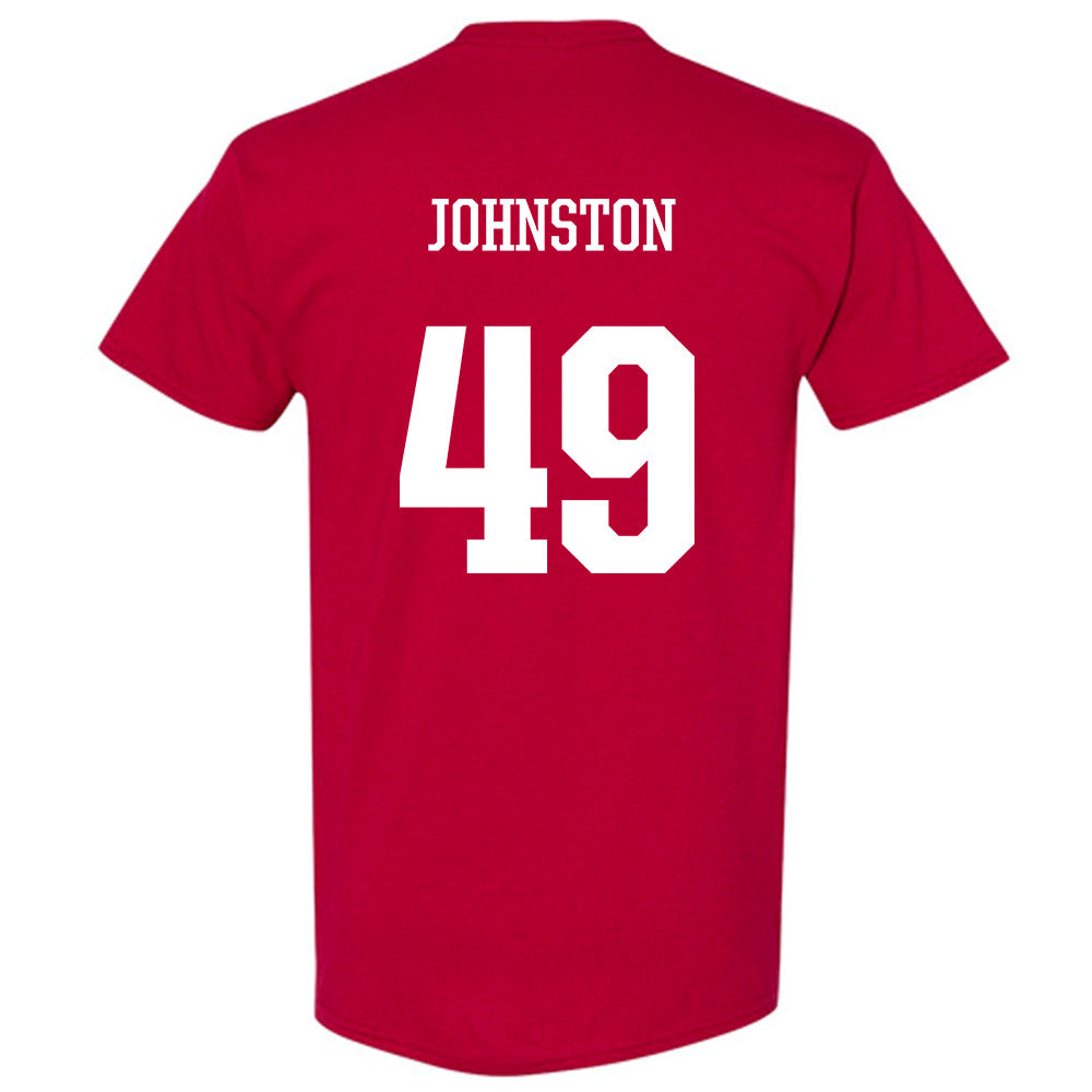 Arkansas - NCAA Football : Luke Johnston - T-Shirt