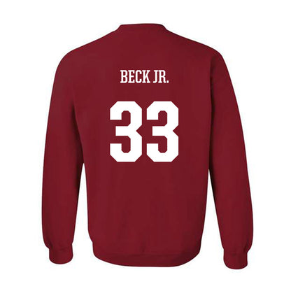 Arkansas - NCAA Football : Jeremiah Beck Jr. - Crewneck Sweatshirt-1