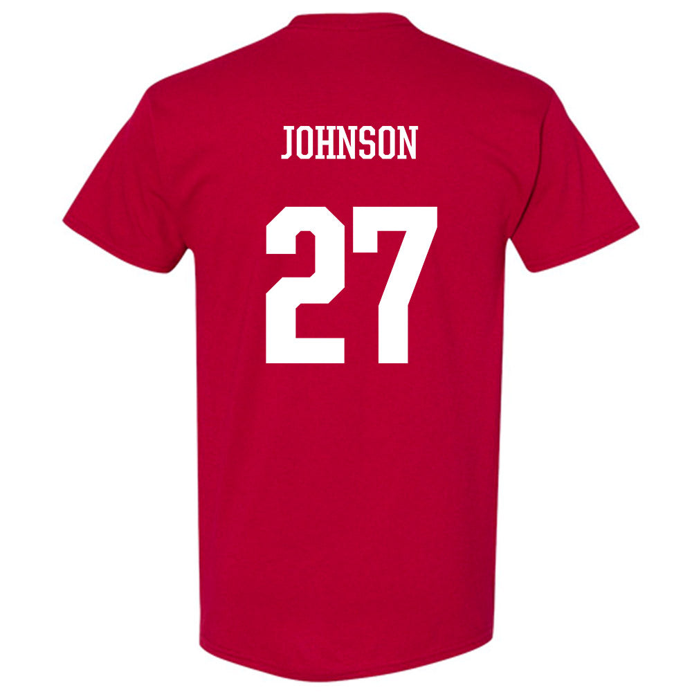 Arkansas - NCAA Football : Ahkhari Johnson - T-Shirt