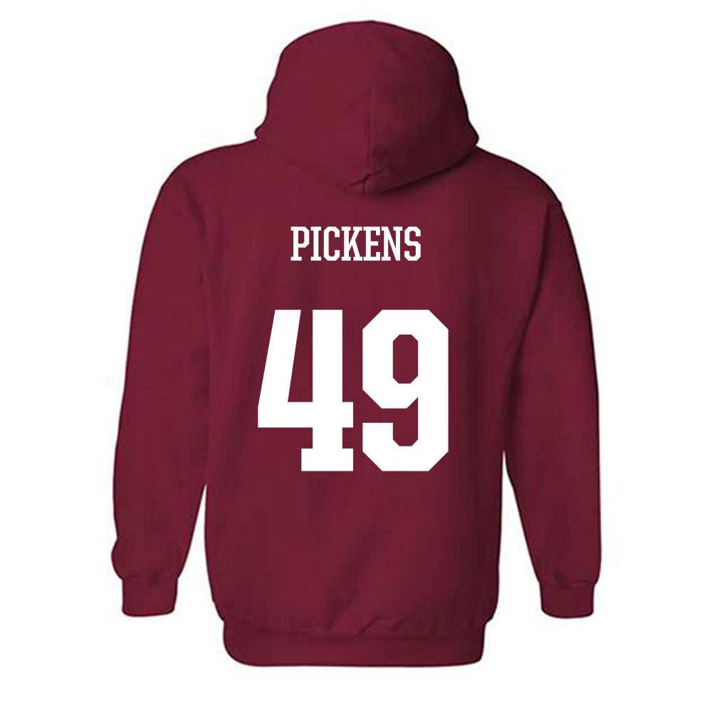 Arkansas - NCAA Football : John Paul Pickens - Hooded Sweatshirt Classic Shersey
