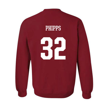 Arkansas - NCAA Football : Landon Phipps - Crewneck Sweatshirt-1
